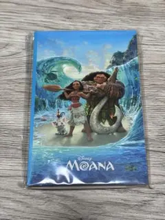 happyくじ　Disney Moana ポストカードブック