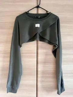 【美品】SHEIN DAZY バットウィングスリーブ クロップトップス