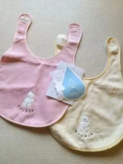 【新品＋美品】HOTMAN くま　スタイ 2枚セット