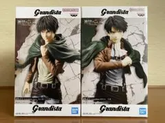 進撃の巨人 Grandista エレン リヴァイ 2体セット