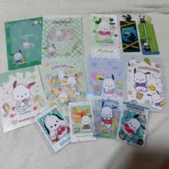 サンリオ　ウエハース　クリアファイル　ポストカード　ブックマーク　ポチャッコ