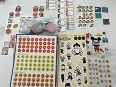 多様なデザインのステッカーセット