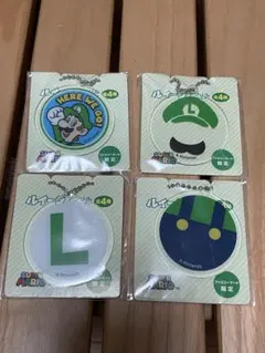 ルイージ　アクリルキーホルダー4点セット