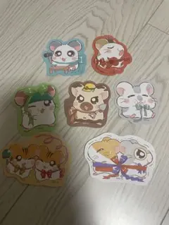 ハム太郎　ダイカットステッカー