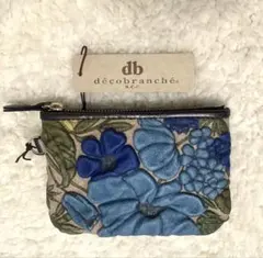 【未使用】デコブランシェ decobranche 京香　ブルー　マルチケース