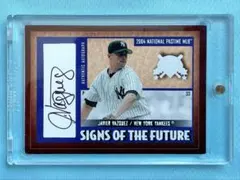 2004 Fleer ハビアーバスケス 直筆サインカード　33/33 ジャージ#