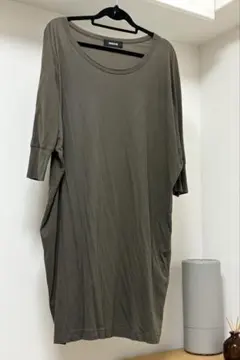 zucca ドルマン カットソー チュニック グレー カーキ