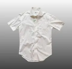【★日本製★】綿100% 半袖シャツ　白　Chunon Brillante 美品