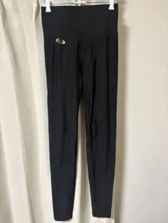 RAZAP ハイウエスト ブラックレギンス　メンズ