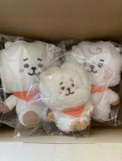 BT21 RJ ぬいぐるみ 3体セット btsジン
