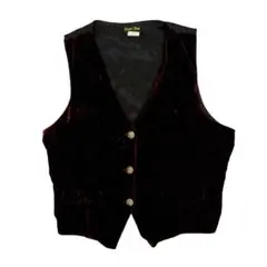 80～90s USA製 Stuart Alan ベロア ワインレッド 16 古着のサムネイル