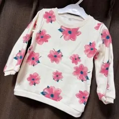 花柄トレーナー＊95サイズ