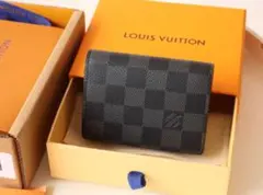 LOUIS VUITTON ダミエ グラフィット 二つ折り財布