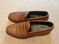 green label relaxing レザー コインローファー ブラウンのサムネイル