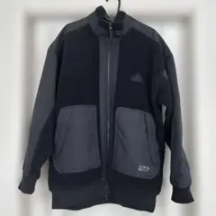 adidas アディダス　フリースジャケット M ブラック