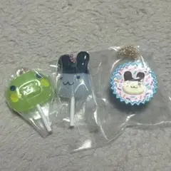 たまごっち　カラフルキャンディチャーム　みみっち くちぱっち 3個セット