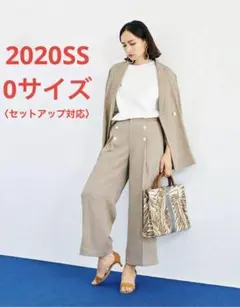 未使用＊雑誌掲載 BARNYARDSTORM 上質リネンライクマリンパンツ