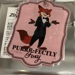 ズートピア　オーマイカフェ　アクリルキーホルダー ニック・ワイルド