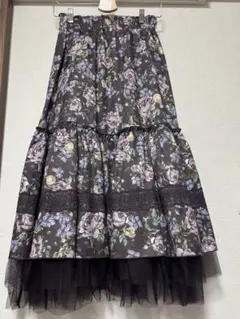 Lola 様専用♡axes♡花柄フレアロングスカート