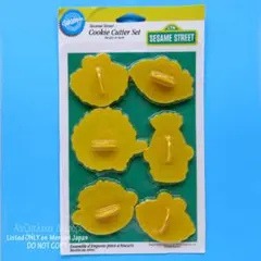 ★セサミストリート　お顔　ビンテージクッキー型セット　WILTON