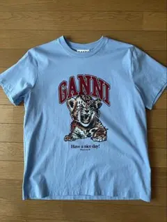 GANNI Basic Jersey Tiger Relaxed T-shirtのサムネイル