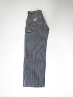 Lee(リー) ペインターパンツ　デニムパンツ　ワイドストレート　ヒッコリー