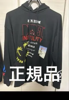 2025年最新】DIESEL 柄・デザイン：刺繍 メンズ パーカーの人気