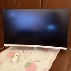 LG 24.5インチディスプレイ 本体（ホワイト） - メルカリ