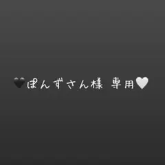 ぽんずさん様専用