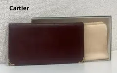 Cartier カルティエ マストライン 二つ折り財布 箱付きのサムネイル