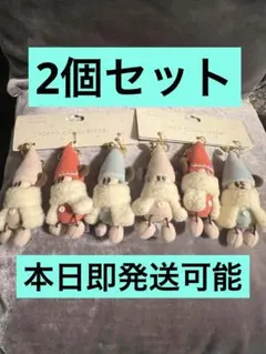 新品　リルリンリン　ぬいぐるみチャーム　& リルリンリン　ぬいぐるみ　クリスマス