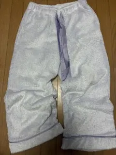 GUマシュマロ フィール フーディ下ズボン 薄紫