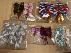 ラッピング用リボンセット 46個セット多色