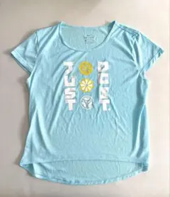 Nike Dri-FIT ライトブルー Tシャツ S レディース