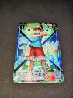 あ*ね様 ワンピースカードゲーム モンキー・D・ルフィ リーダー - メルカリ