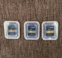 RIDATA SDカード 8GB 3枚セット