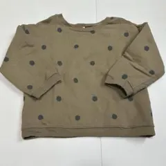 【Organic Zoo】Olive Dots Sweatshirt 3-4y