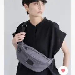 BARNYARDSTORM キレイめボディバッグ2 チャコールグレー　【撥水】