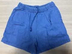 UNIQLO デニムブルー Mサイズ ショートパンツ