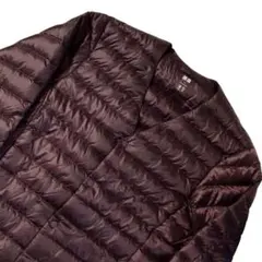 UNIQLO ウルトラライトコンパクトダウンジャケット ボルドー S 極美品