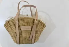 【未使用】DEAN & DELUCA BEAMS COUTURE かごバッグのサムネイル