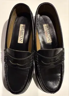 ハルタ ローファー ブラック4505 22cm EEE