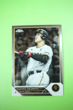 岡本和真 2023 topps chrome NPB KAZUMAOKAMOTO