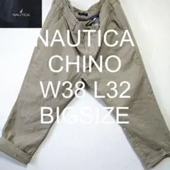 W38 L32 NAUTICA ノーティカ ビッグ ルーズ チノ パンツ