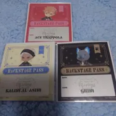 ツイステ ブレイジングジュエル バックステージパス エース カリム グリム