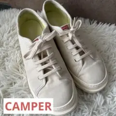 【CAMPER】Brutusブルータスキャンバス スニーカー ホワイト24.5〜のサムネイル