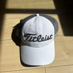 Titleist メッシュキャップ ホワイト/グレー