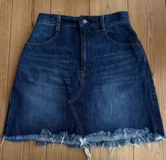 GU デニム ショートスカート