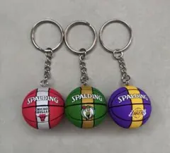 バスケットボールキーホルダー　3種3個セット