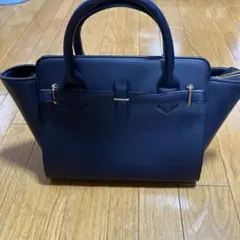 ネイビー ハンドバッグ